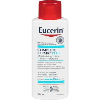 Eucerin Complete Repair Daily Intensive Lotion 10% Urea 250 ml, $9.20/100ml