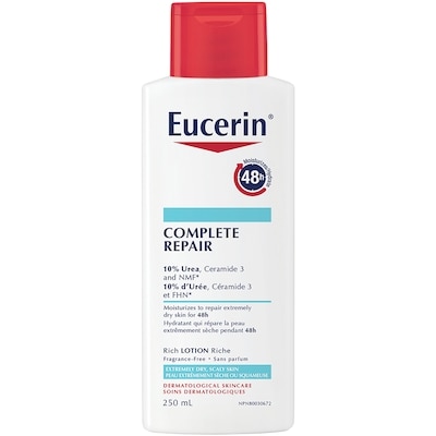 Eucerin Lotion intensive 10 % d’urée Complete Repair 250 ml, 8,80 $/100ml