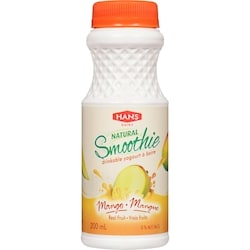 Hans Lassi Yogurt Smoothie, Mango 200 ml, $0.75/100ml