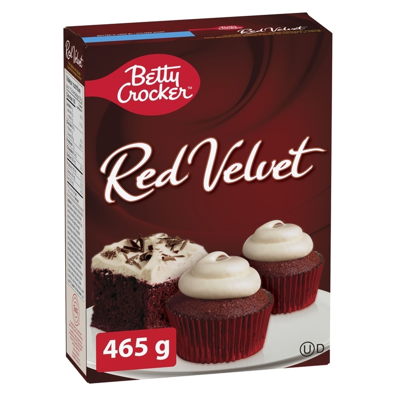 Red Velvet Cupcake Mix, Frosting Included
