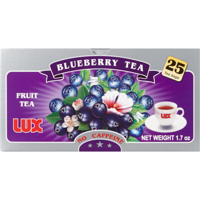 Lux Blueberry Tea 50 g, $5.98/100g