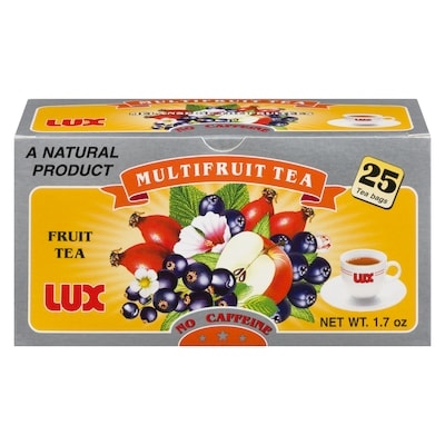 Lux Multi-Fruit Tea 50 g, $5.98/100g