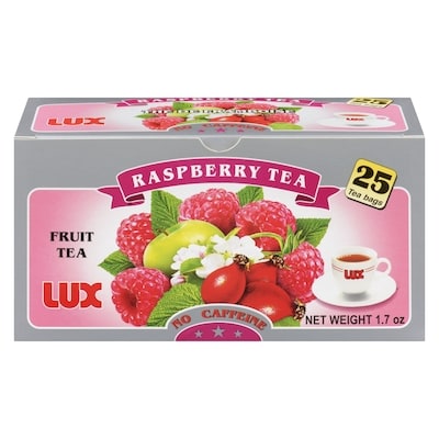 Lux Raspberry Tea 50 g, $5.98/100g