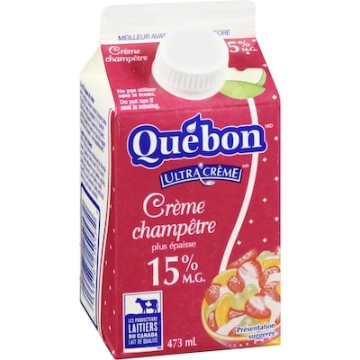 Crème champêtre 15% (473 mL)