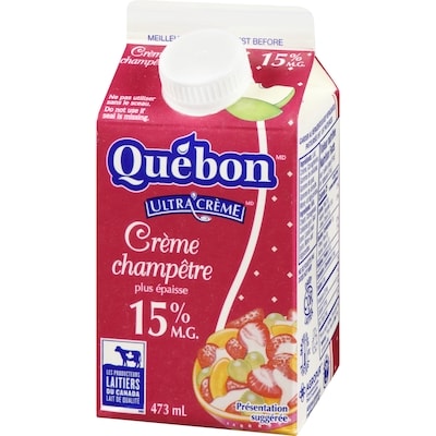 Crème champêtre 15% (473 mL)