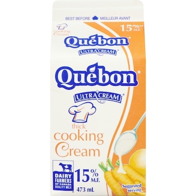 QUEBON 15% Cooking Cream 473 ml, $0.61/100ml