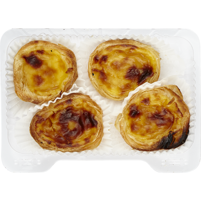 null Tartelettes portugaises 4x75.0 g, 2,16 $/100g