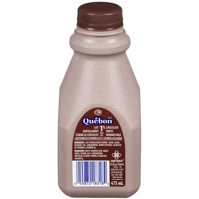QUÉBON Lait au chocolat 1% (473 mL) 473 ml, 0,48 $/100ml