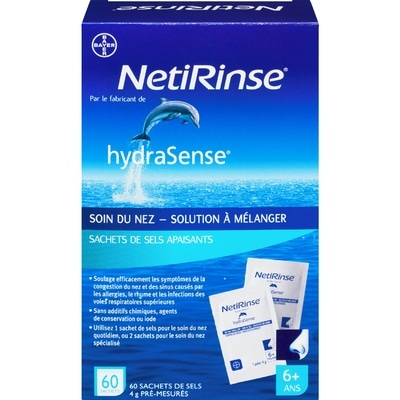 NetiRinse Sachets de sels apaisants 60 ml, 29,98 $/100ml