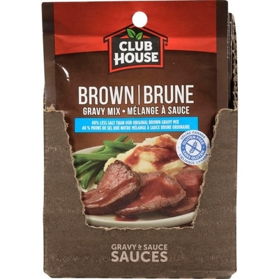 Club House Brown, Gluten-Free Gravy Mix 25 g, $5.96/100g
