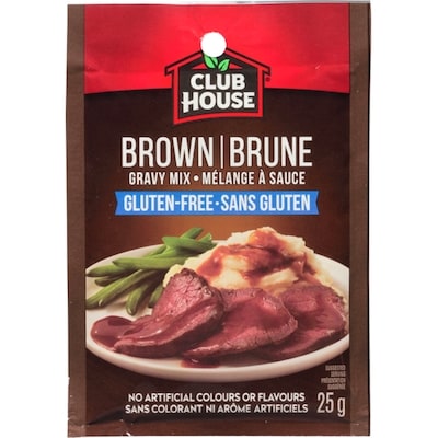 Club House Brown, Gluten-Free Gravy Mix 25 g, $7.96/100g