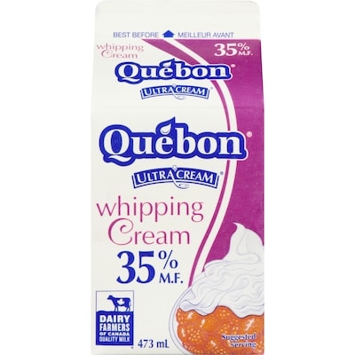 QUEBON 35% Whipping Cream 473 ml, $0.85/100ml