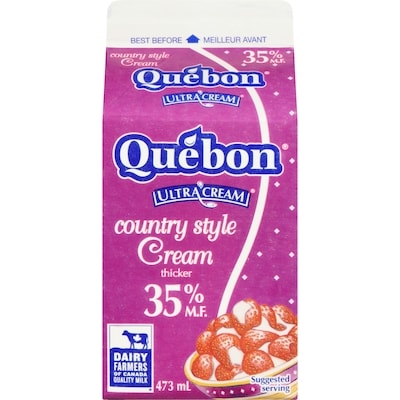 QUEBON 35% Country Style Cream (473 Ml) 473 ml, $1.16/100ml
