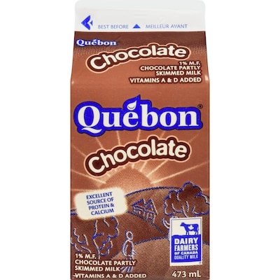 QUEBON 1% Chocolate Milk (473 Ml) 473 ml, $0.48/100ml
