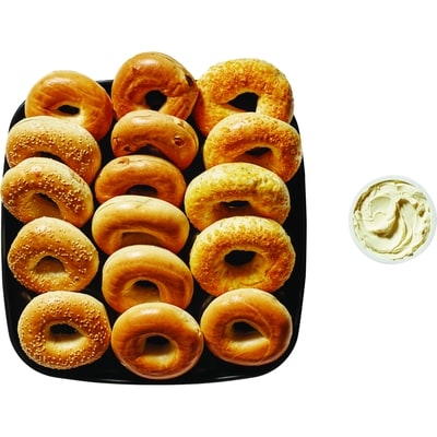 null 24hr Notice Required - Bagel Tray 15x113.0 g, $1.18/100g