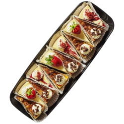 null Plateau gâteaux au fromage, Avis minimum de 24 heures requis 1.16 kg, 2,16 $/100g