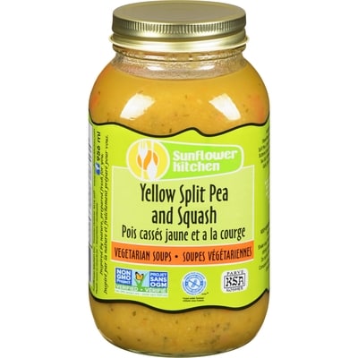 Sunflower Vegetarian Soups Yellow Split Pea And Squash 956 ml, $0.37/100ml