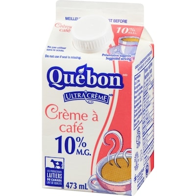 Crème à café 10% (473 mL)