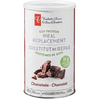 President's Choice Soy Protein, Chocolate 630 g, $3.65/100g