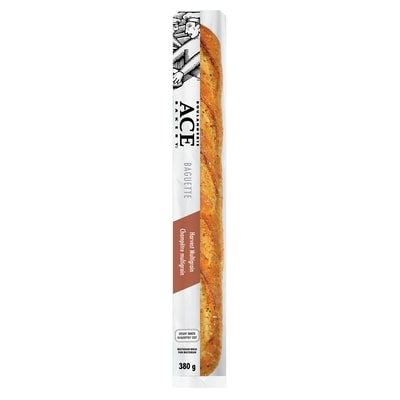 Boulangerie ACE Baguette style moisson 380 g, 1,05 $/100g
