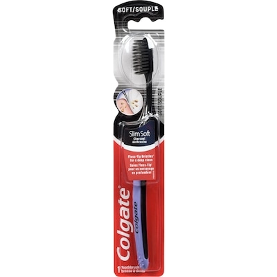Colgate Slim Soft Charcoal Toothbrush 1 ea, $1.00/1ea