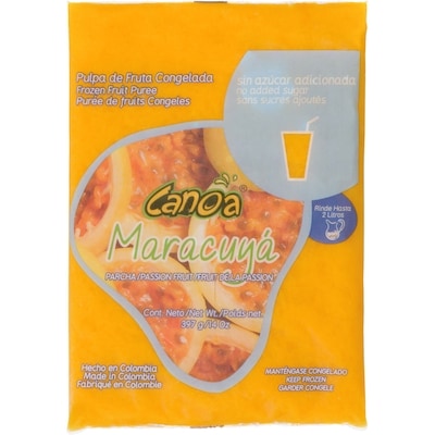 Canoa Passion Fruit Pulp     397 g, $1.01/100g