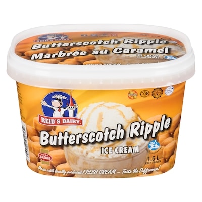 Reids Butterscotch Ripple Ice Cream 1.65 l, $0.42/100ml