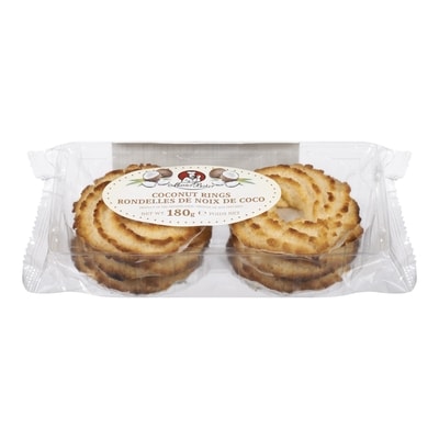 Custan Aviateur Coconut Rings 180 g, $1.66/100g