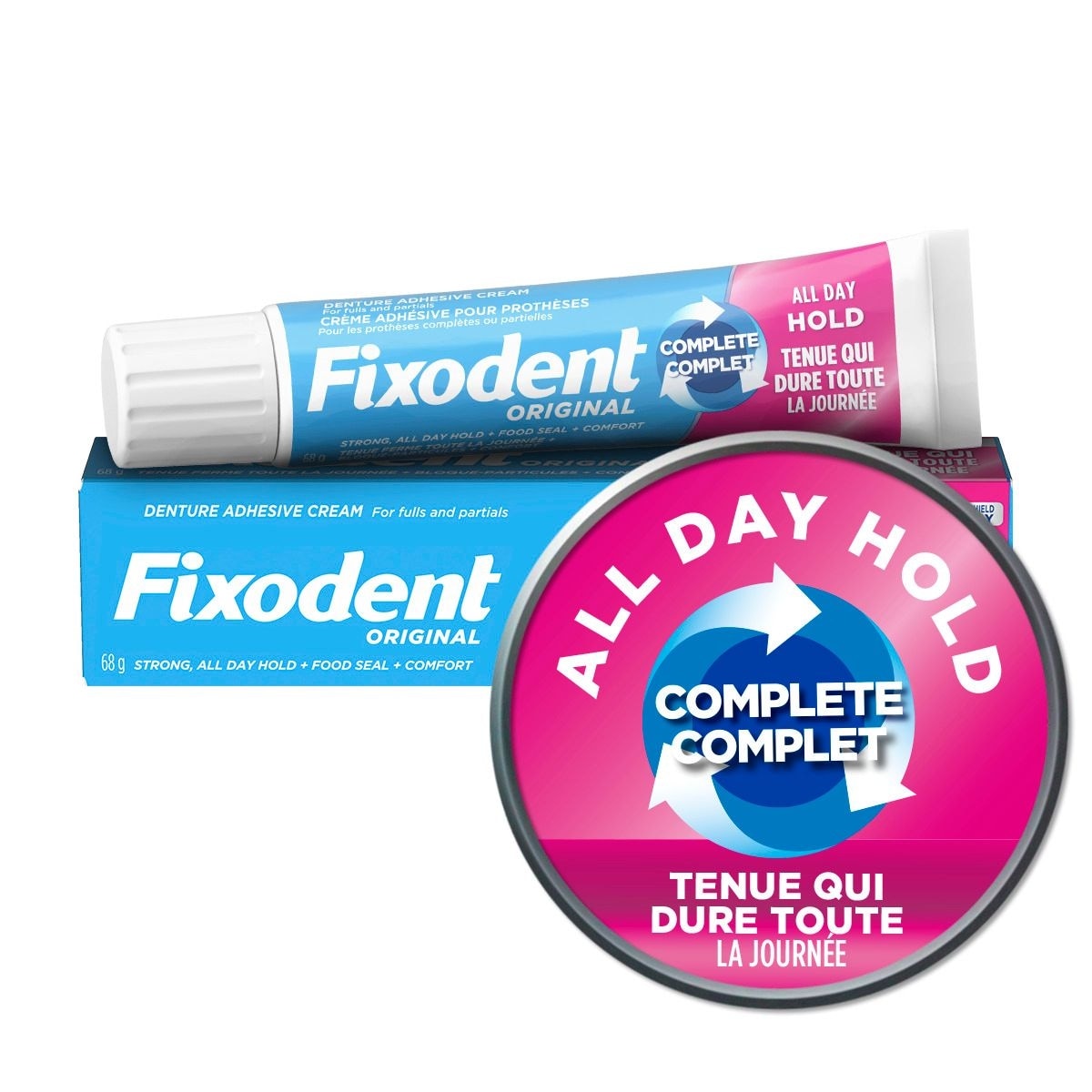 Fixodent Denture Adhesive Cream, Original 68 g, $11.03/100g