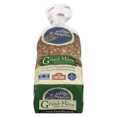 St Méthode Pain style Grand-Mère avec grains d'autrefois moulus 600 g, 0,83 $/100g