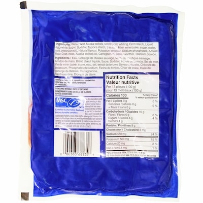 Flake-Style Crab Flavoured Wild Alaska Pollock and Wild Pacific Whiting