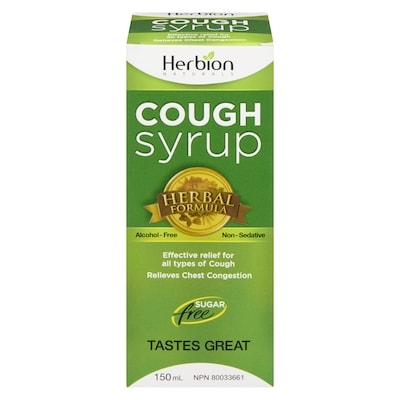 Herbion All Natural Cough Syrup 150 ml, $7.33/100ml