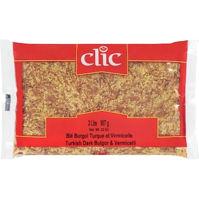 Clic Bulgor and Vermicelli Mix 907 g, $0.33/100g