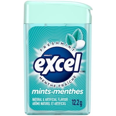 Wrigley's Excel Fresh Mint Flavoured Mints, 1 Tin 12.2 g