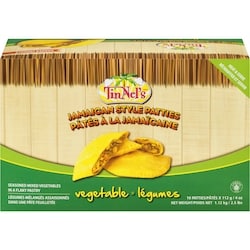 Tinnel’s Pâtés jamaïcains, légumes 1.12 kg, 1,16 $/100g