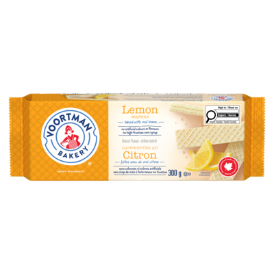Voortman Gaufrettes au citron 300 g, 1,33 $/100g