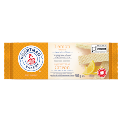 Gaufrettes au citron