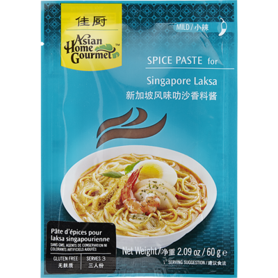 Asian Home Gourmet Singapore Laksa Spice Paste 60 g, $4.15/100g