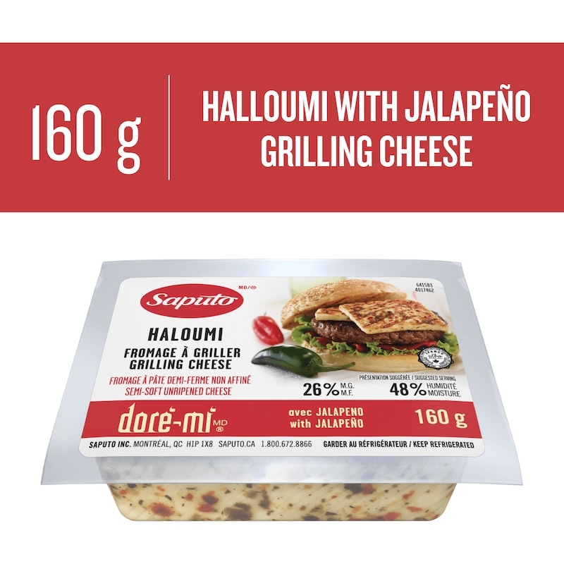 Doré-Mi Haloumi Cheese with Jalapeno