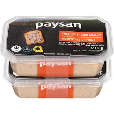 Paysan Homestyle Cretons  550 g, $2.09/100g