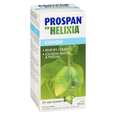 Helixia Prospan Syrup Cough 200 ml, $9.00/100ml