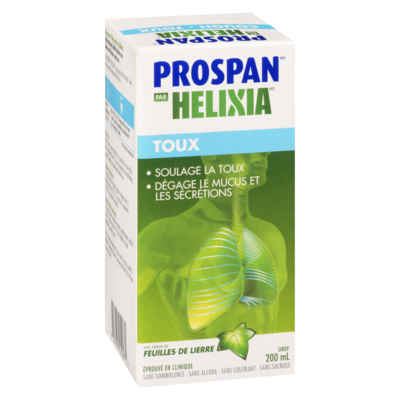 Helixia Sirop pour la toux, adultes 200 ml, 8,50 $/100ml