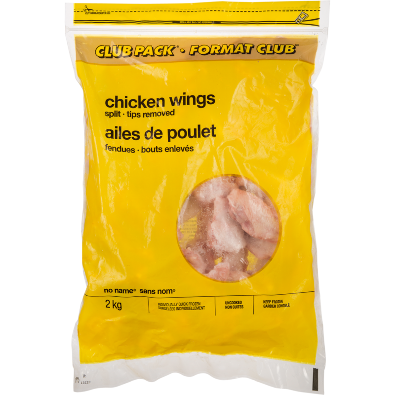 Club Pack Chicken Wings, Split