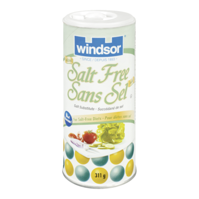 Windsor Succédané de sel Sans sel 311 g, 2,57 $/100g