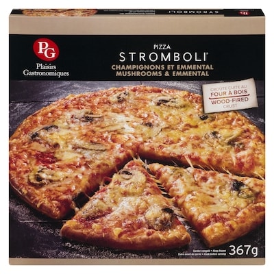 Stromboli Pizza aux champignons et emmental 367 g, 0,95 $/100g