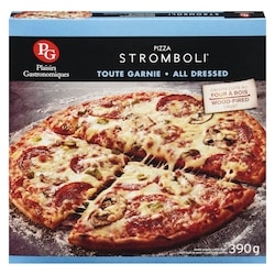 Stromboli Pizza toute garnie 390 g, 0,90 $/100g