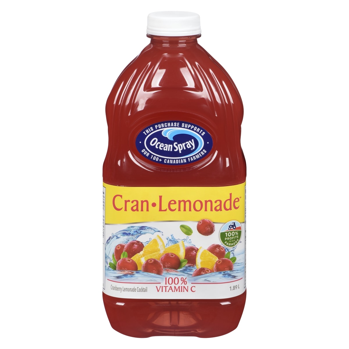 Ocean Spray Cranberry Lemonade Cocktail 1.89 l, $0.24/100ml