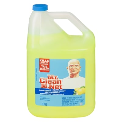 M. Net Nettoyant liquide Agrumes d’été 3.78 l, 0,37 $/100ml