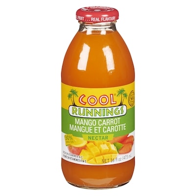 Cool Runnings Nectar mangue carotte 473 ml, 0,42 $/100ml