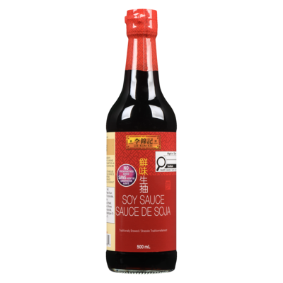 Lee Kum Kee Sauce soya 500 ml, 0,66 $/100ml